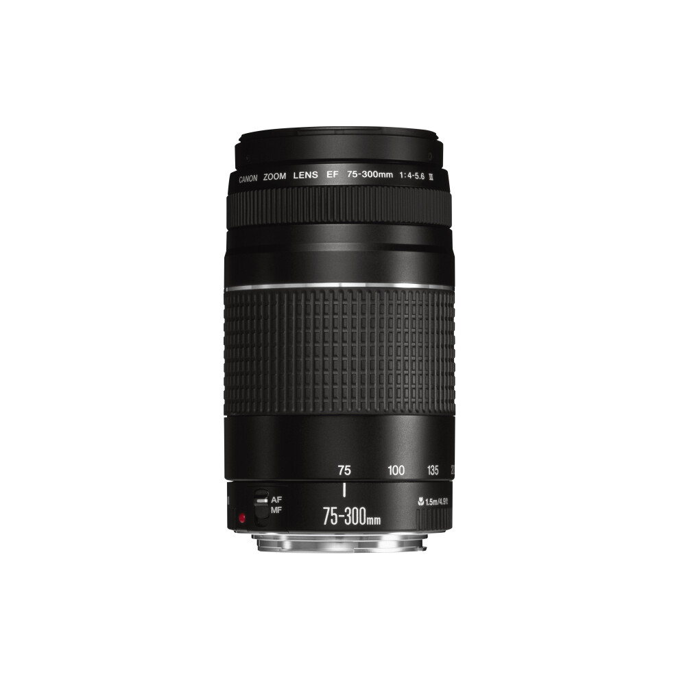 Canon EF 75-300mm f/4.0-5.6 III Filter Size 58mm Zoom Lens (Not USM)