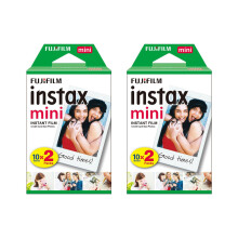 Fujifilm Instax Mini Credit Card Size Glossy Photo Film x 40 Prints