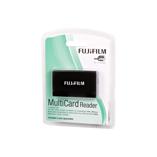 Fujifilm Fuji USB Multi Card Reader - SD, Micro SD, SDHC, xD, CF, MMC, Memory Stick, SDXC 1