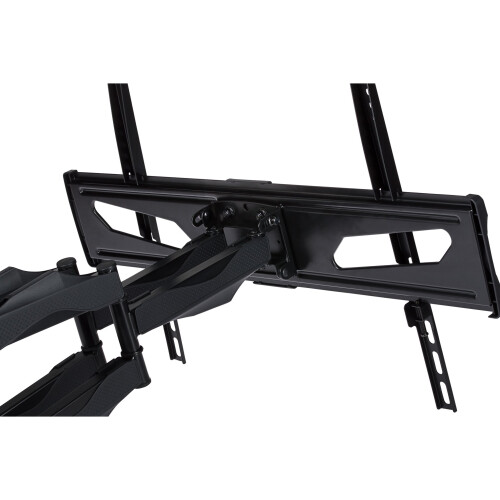 ProperAV Swing Arm Wall TV Bracket Black 37"-70" Black 2