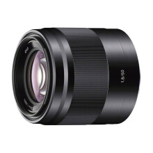 Sony SEL50F18 E 50mm f/1.8 OSS objectief met E-vatting voor NEX serie - Zwart
