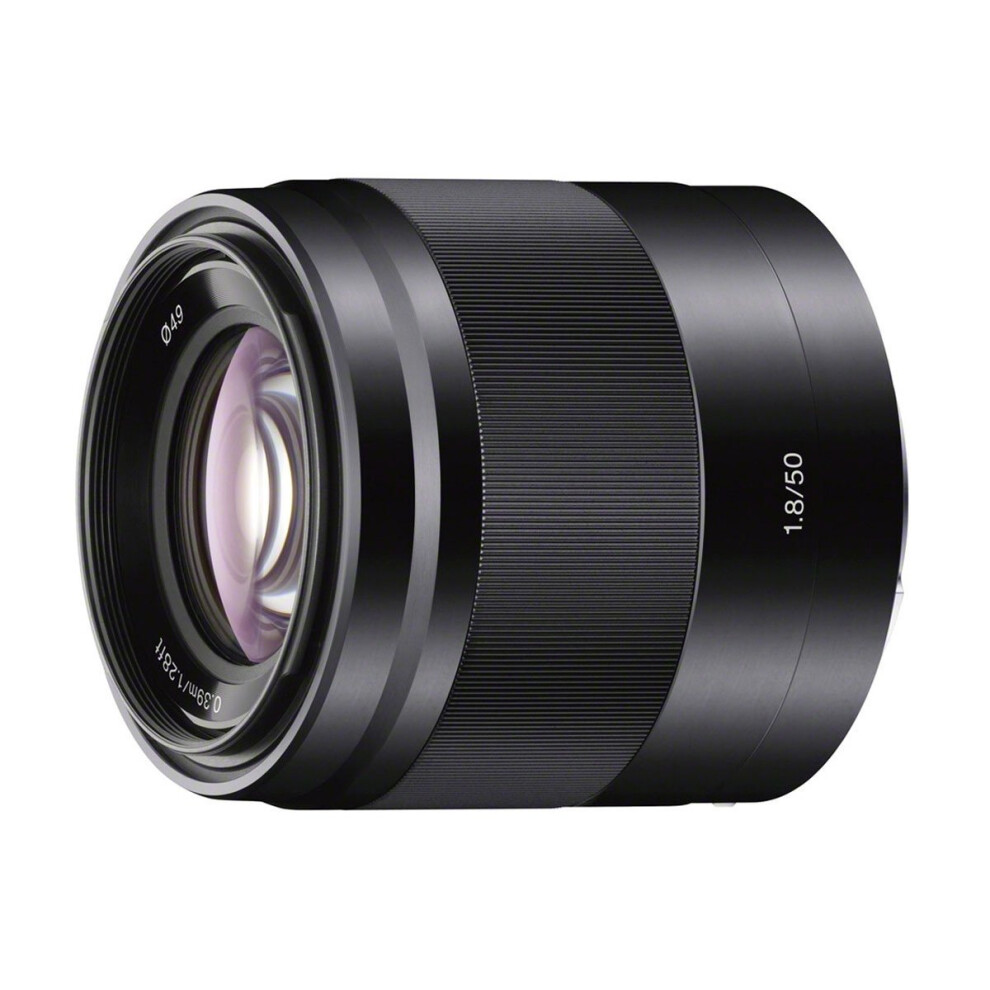 Sony SEL50F18 E 50mm f/1.8 OSS Lens  E Mount for NEX series - Black