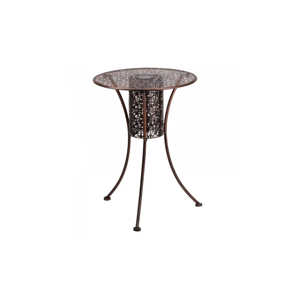 Stylish Smart Solar Illumina Silhouette Lit Table, Drinks Table