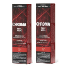(Ruby - pack of 2) L'Oreal Chroma RUBY True Reds For Light, Dark And 100% Gray Hair