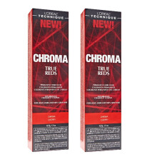 (Cherry - pack of 2) L'Oreal Chroma CHERRY True Reds For Light, Dark And 100% Gray Hair