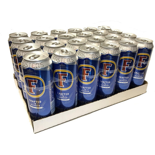 Fosters Lager 24 X 440ml Cans On Onbuy