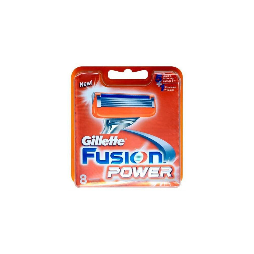 Gillette Fusion Power Men's Razor Blades - 8 Blades