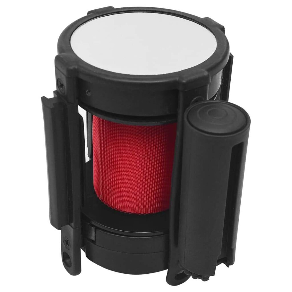Simply Chosen 4U Vidaxl Retractable Belt Barrier Red Airport Safety And Crowd Control Barrier
