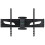ProperAV Swing Arm Wall TV Bracket Black 37"-70" Black 2