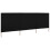 3-panel Wind Screen Fabric 400x120 cm Black 2