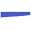 vidaXL 6-panel Wind Screen Fabric 80cm Azure Blue Camping Windbreak Sun Screen 2