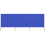 vidaXL 3-panel Wind Screen Fabric 120cm Azure Blue Sun Screen Beach Shelter 1