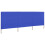 3-panel Wind Screen Fabric 400x80 cm Azure Blue 2