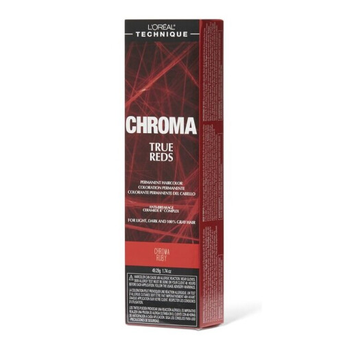 L’Oréal Paris (Chroma Ruby  ) L'Oreal Chroma RUBY True Reds For Light, Dark And 100% Gray Hair