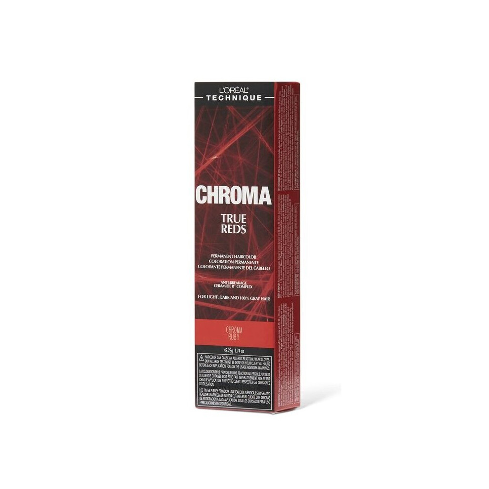 (Chroma Ruby  ) L'Oreal Chroma RUBY True Reds For Light, Dark And 100% Gray Hair