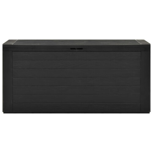 vidaXL Gartenbox Anthrazit 116x44x55 cm 1