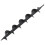 vidaXL Auger Drill Bit Steel 75x600mm Earth Drill Bit Post Hole Digger Bit 2