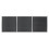 VidaXL vidaXL Gartenzaun WPC 526x186 cm Grau 1