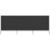 vidaXL 3-panel Wind Screen Fabric 160cm Anthracite Camping Windbreaks Screen 1