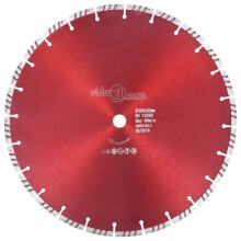 vidaXL Diamond Cutting Discs with Turbo Steel 350mm Cutting Disc Saw Blade
