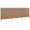 vidaXL 3-panel Wind Screen Fabric 160cm Taupe Camping Windbreak Sun Screen 2