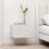 VidaXL vidaXL Bedside Cabinet White Engineered Wood Nightstand Sideboard Couch Table 1