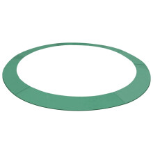 vidaXL Safety Pad PE Green for 13 Feet/3.96m Round Trampoline Protective Rug