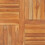 vidaXL Solid Teak Wood Table Top Square 90cm Wooden Replacement Dining Tops 2