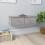 vidaXL Wall-mounted Drawer Shelf Concrete Grey Engineered Wood Floating Shelf 1