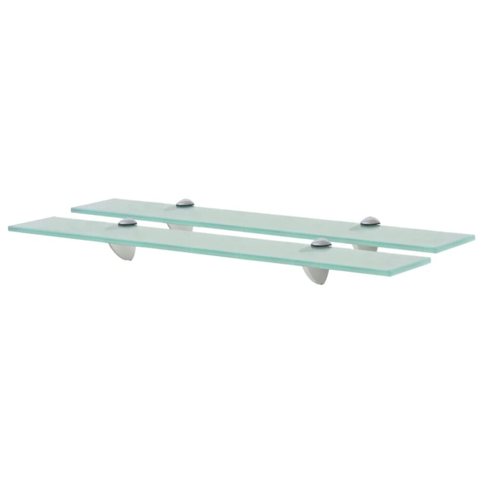 Simply Chosen 4U Vidaxl Schweberegale 2 Stk. Glas 60X20 Cm 8 Mm
