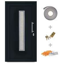 vidaXL Haustür Anthrazit 98x208 cm