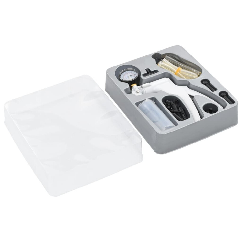 Vidaxl Brake Bleeder And Vacuum Pump Kit Vacuum Tester Hand Held Brake Bleeder 8719883590752