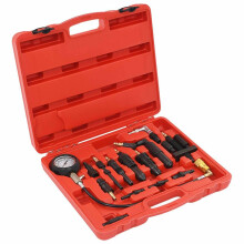 vidaXL Diesel Engine Compression Tester Kit Fuel Injector Tester Car Tool Kit