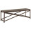 vidaXL Gartenbank 120 cm Poly Rattan Braun 1
