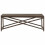 vidaXL Gartenbank 120 cm Poly Rattan Braun 2