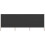 VidaXL vidaXL 3-panel Wind Screen Fabric 80cm Anthracite Camping Windbreak Sun Screen 1