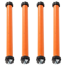 vidaXL 4x Tubular Motors 50 Nm Motor Timers Roller Blind Drive Windows Shutter
