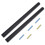 vidaXL Wall Sticker Blackboard Chalkboard Removable 2 Rolls with Chalks 0.6x2m 1