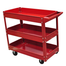 vidaXL Workshop Tool Trolley 100kg Garage Transport Carrier Cart Hand Truck