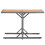 VidaXL vidaXL Garden Table Poly Rattan and Solid Acacia Wood Anthracite Bistro Table 2