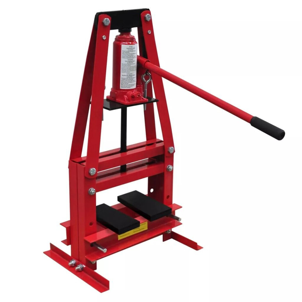 6-ton Hydraulic Heavy Duty Floor Shop Press High Quality