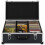 vidaXL 60-disks CD-etui, aluminium, ABS, sort 1