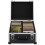 vidaXL 40-disks CD-etui, aluminium, ABS, sort 1