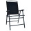 Folding Garden Chairs 2 pcs Texilene Black 2