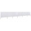 vidaXL 6-panel Wind Screen Fabric White Privacy Camping Windbreaker Shelter 1