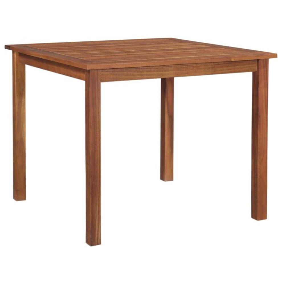 Vidaxl Solid Acacia Wood Garden Table Outdoor Wooden Dinning Tables Furniture