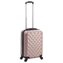 vidaXL Hardcase Trolley Rose Gold ABS Travel Luggage Bag Suitcase Organiser
