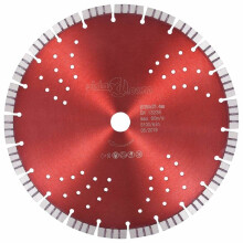 vidaXL Diamond Cutting Disc with Turbo and Holes Steel Brick Concrete Blade