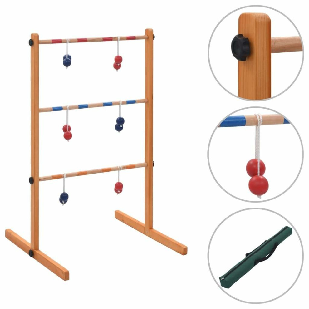 Vidaxl Ladder Golf Wood Garden Wooden Ladder Golf Game For Teens Adults Family