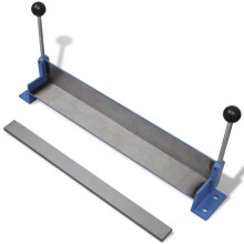 vidaXL Manually Operated Steel Plate Folding Machine 450mm Workshop Folder